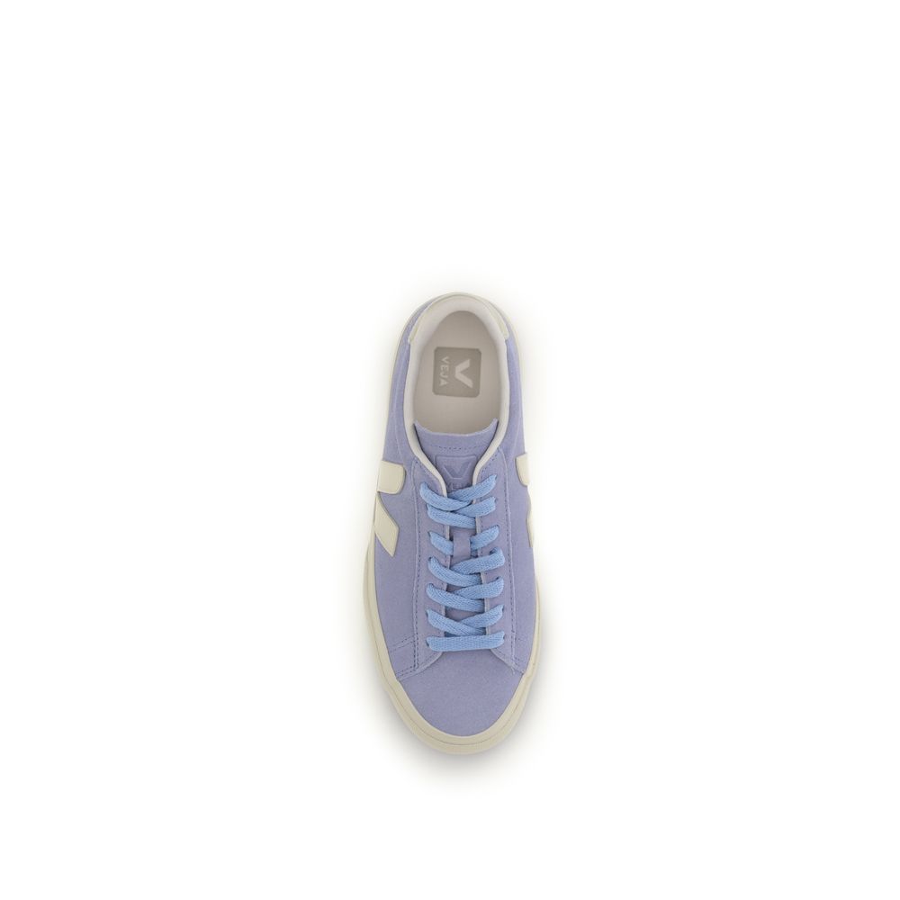 Veja Blue Calf Leather Bos Taurus Low Top Sneakers | Regal Royce