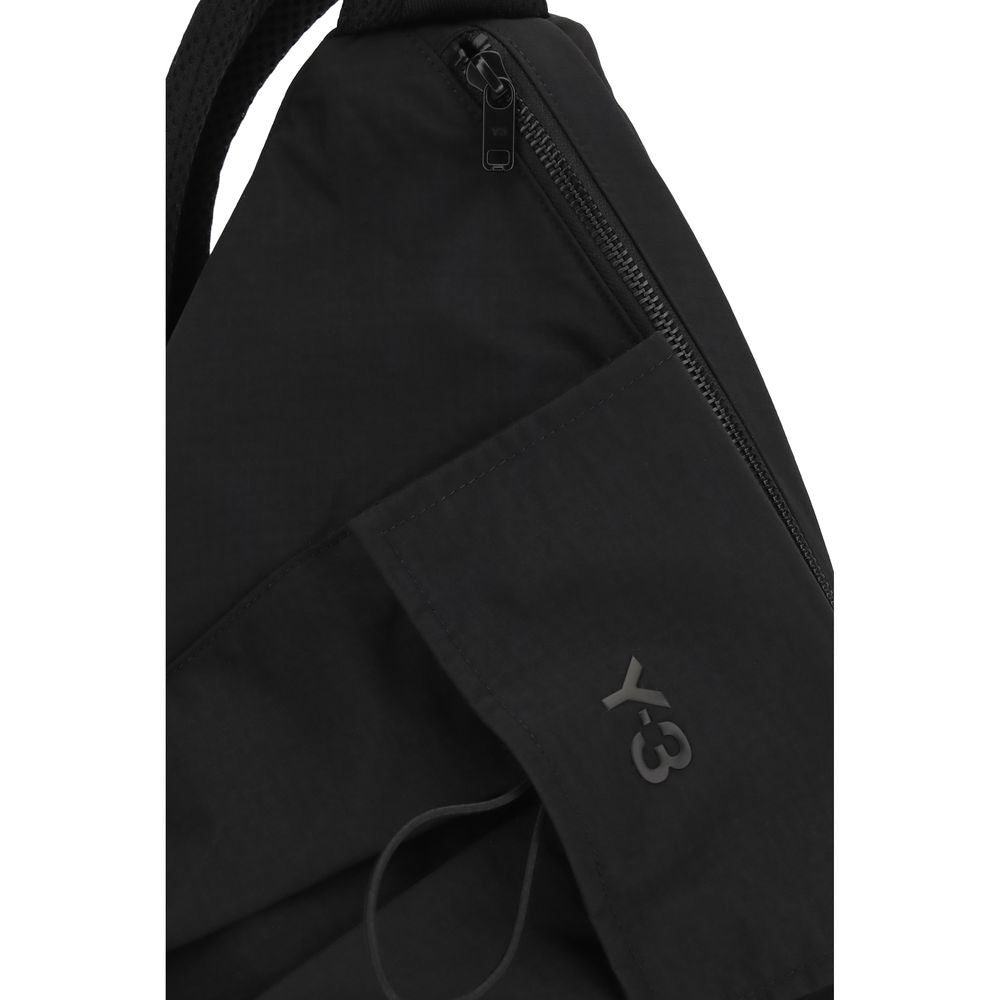 Y-3 Black Polyamide Backpack | Regal Royce