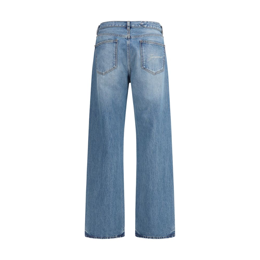 Jacquemus Blue Cotton Jeans Denim | Regal Royce