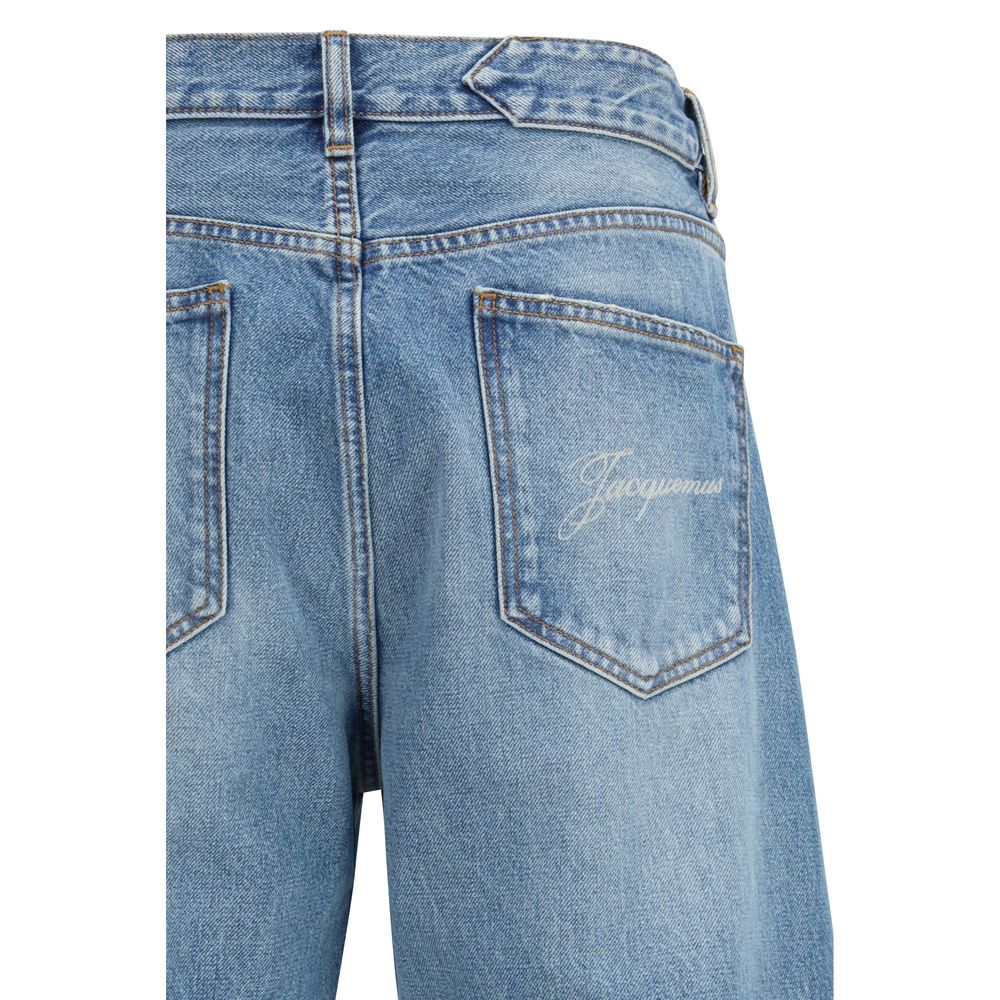 Jacquemus Blue Cotton Jeans Denim | Regal Royce