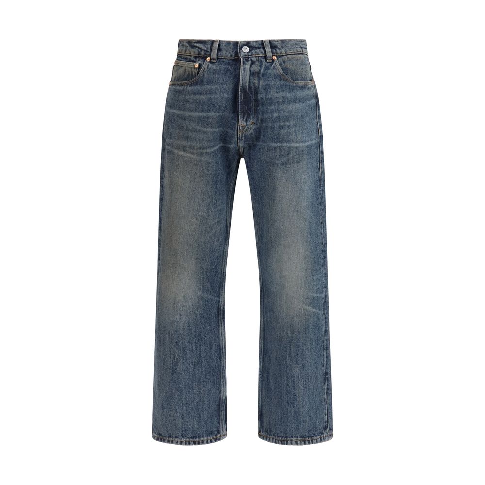 Our Legacy Blue Cotton Relaxed Fit Jeans | Regal Royce