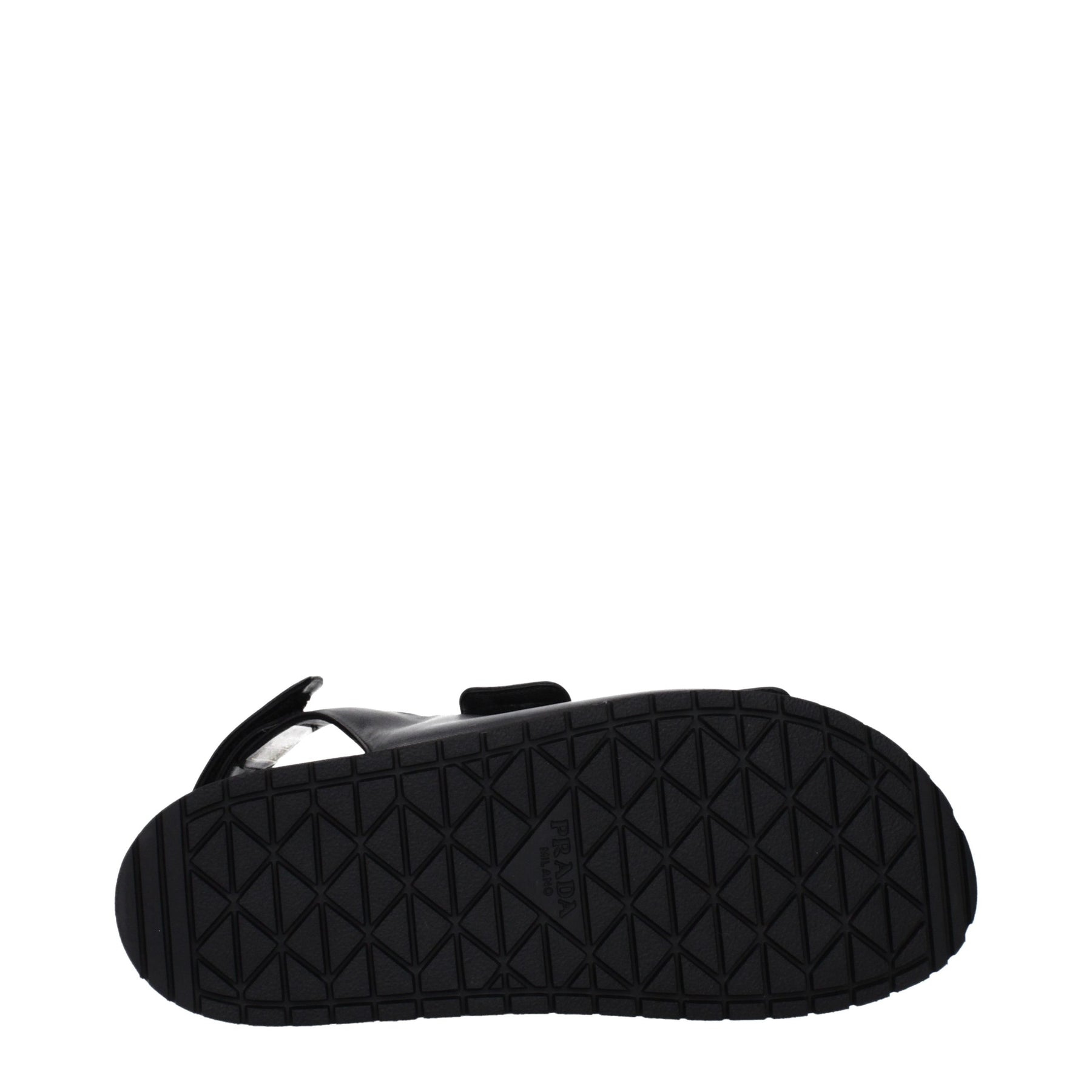 Prada Black Leather Sandals | Regal Royce