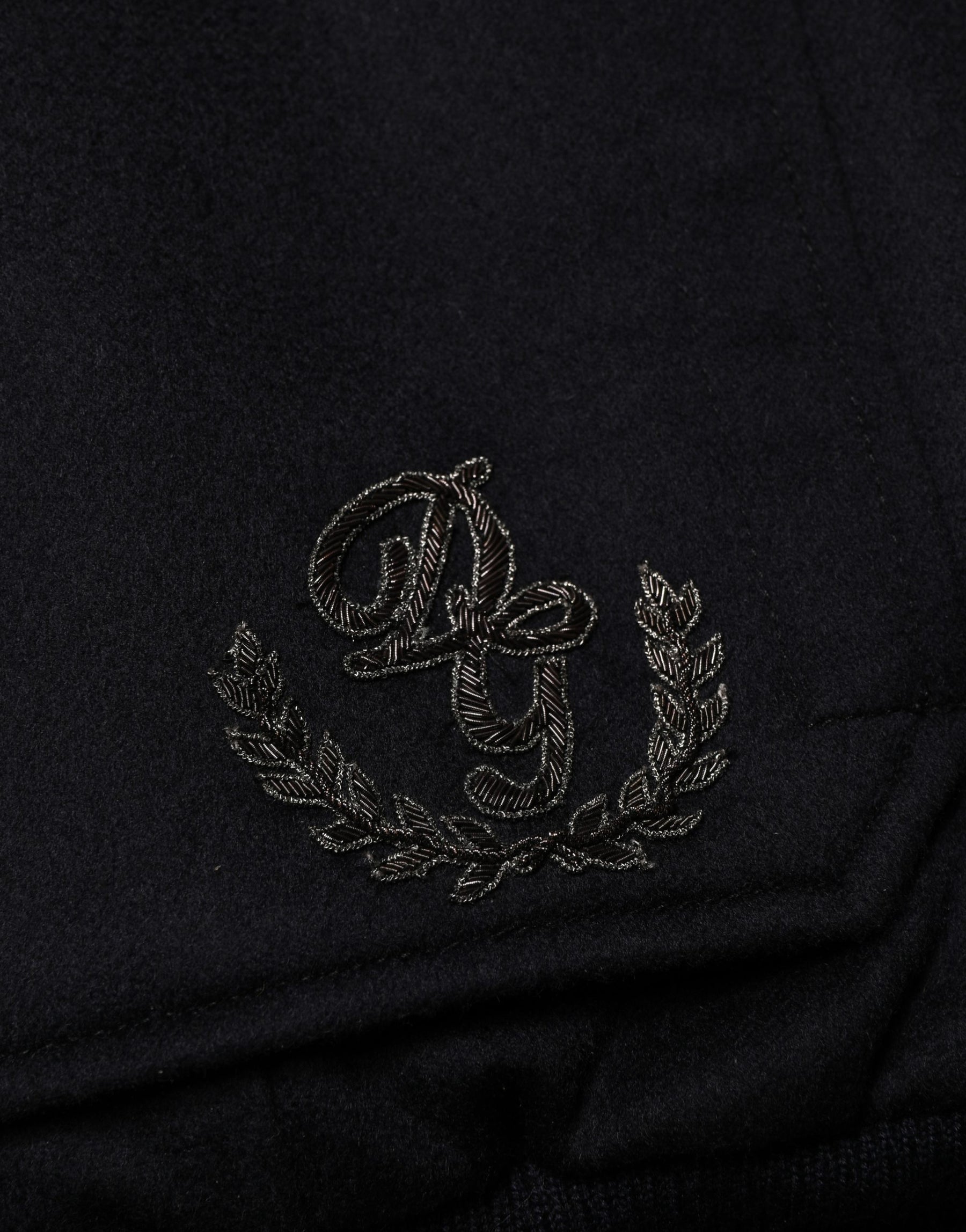Dolce & Gabbana Black Cashmere Knitted Button Down Jacket | Regal Royce