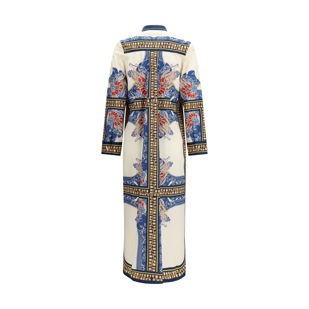 La Double J Multicolor Cotton Casual Dress | Regal Royce