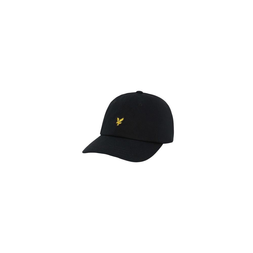 Lyle & Scott Black Cotton Cap (Baseball Hat) | Regal Royce
