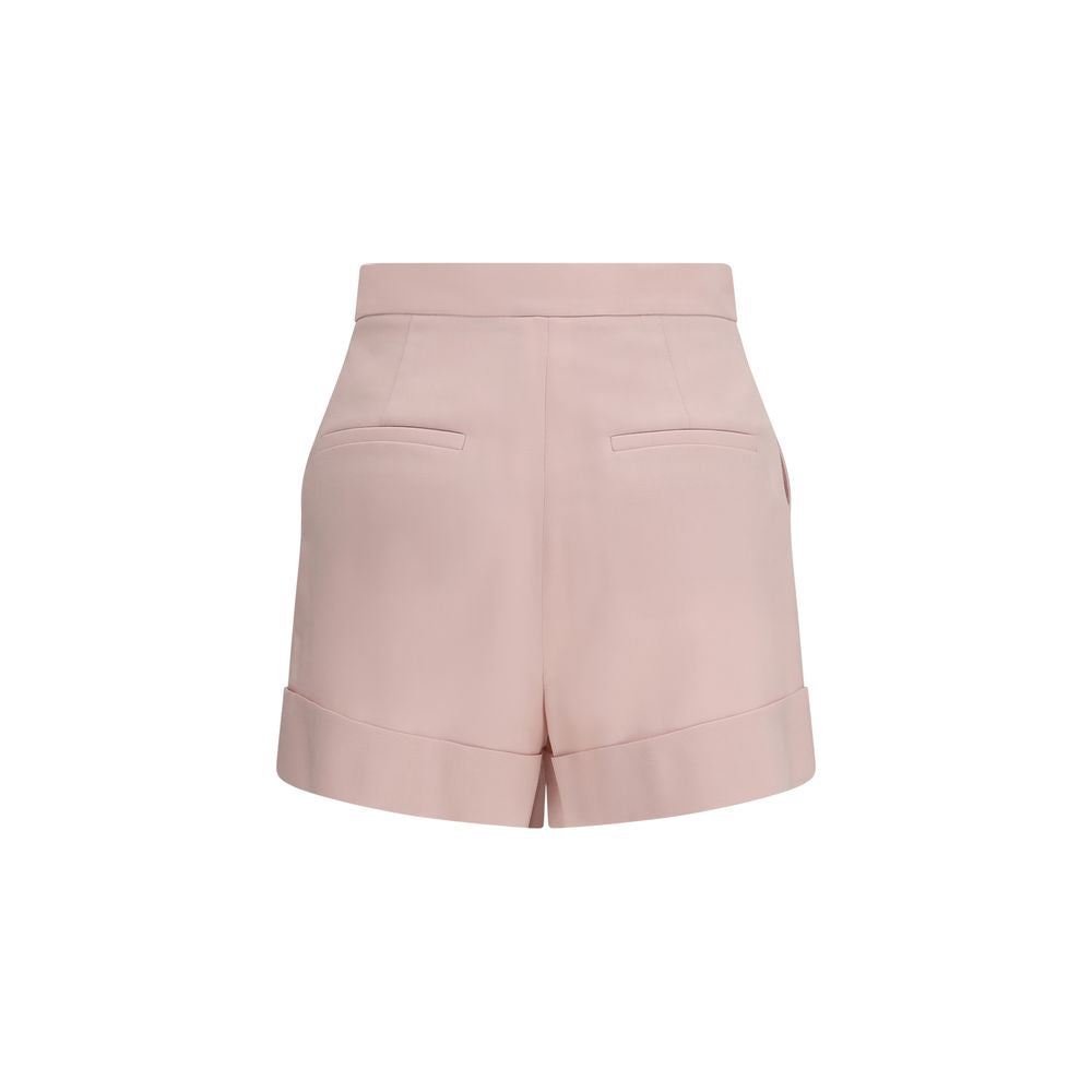 Max Mara Multicolor Fleece Wool Bermuda Shorts | Regal Royce