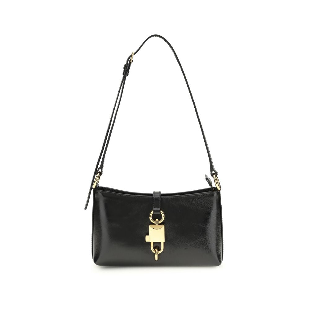 Dolce & Gabbana Black Calf Leather Bos Taurus Shoulder Bag | Regal Royce