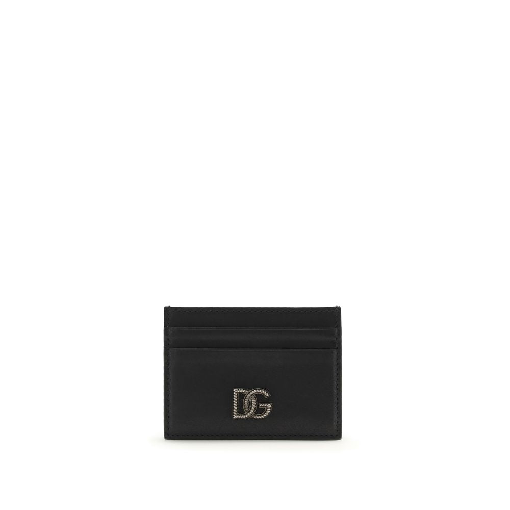 Dolce & Gabbana Black Calf Leather Bos Taurus Wallet | Regal Royce