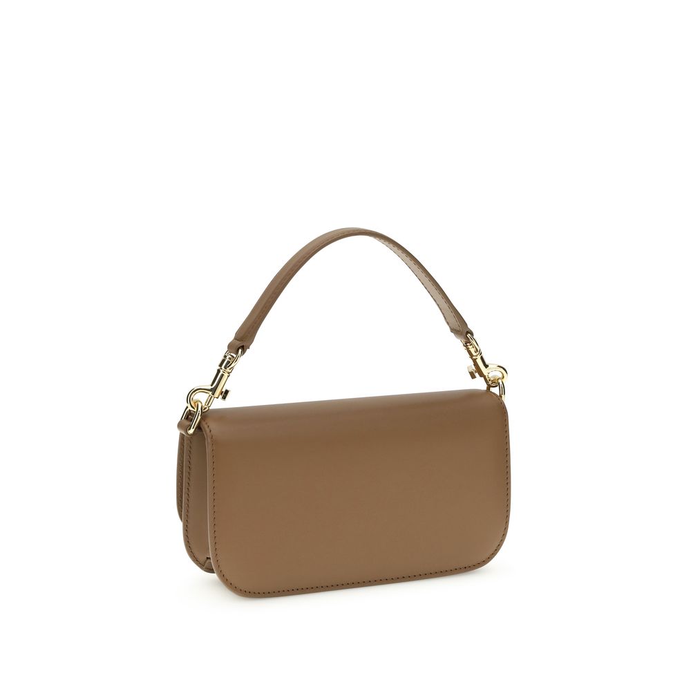 Dolce & Gabbana Brown Calf Leather Bos Taurus Handbag | Regal Royce