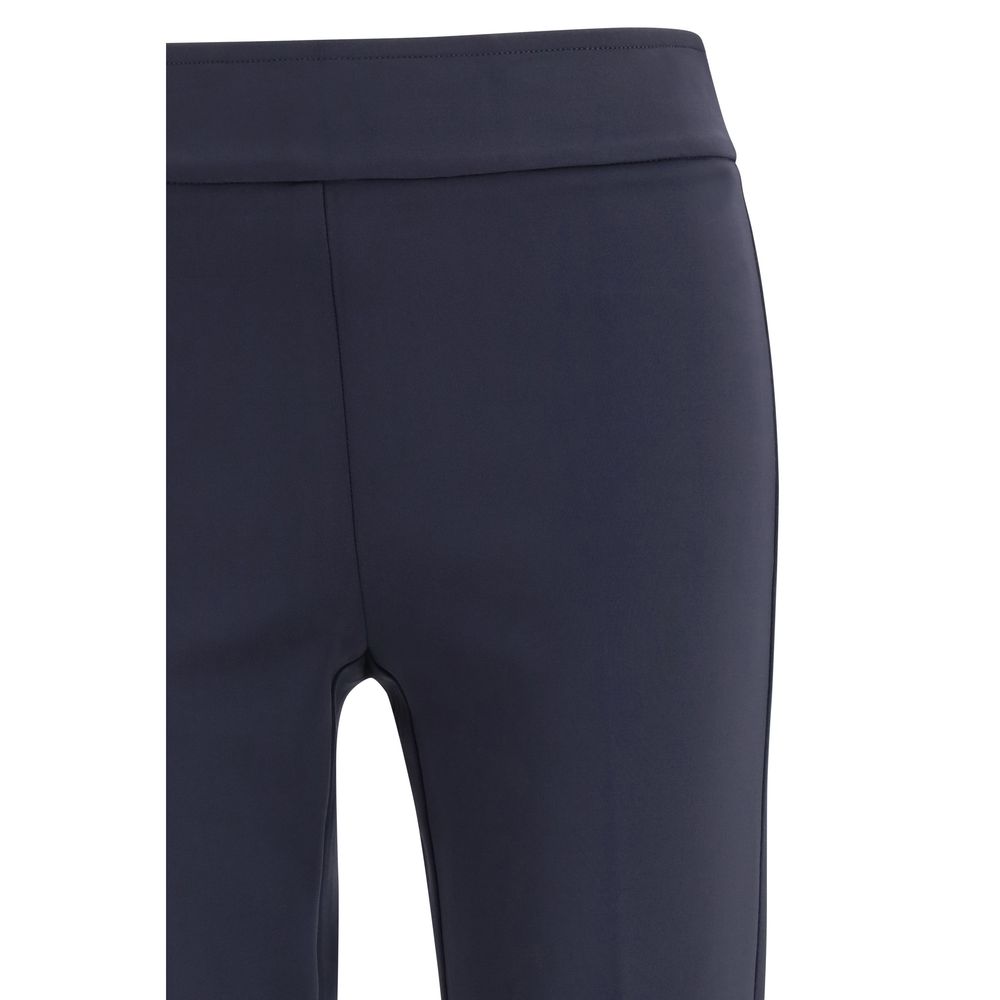 Avenue Montaigne Blue Polyamide Casual Pants | Regal Royce
