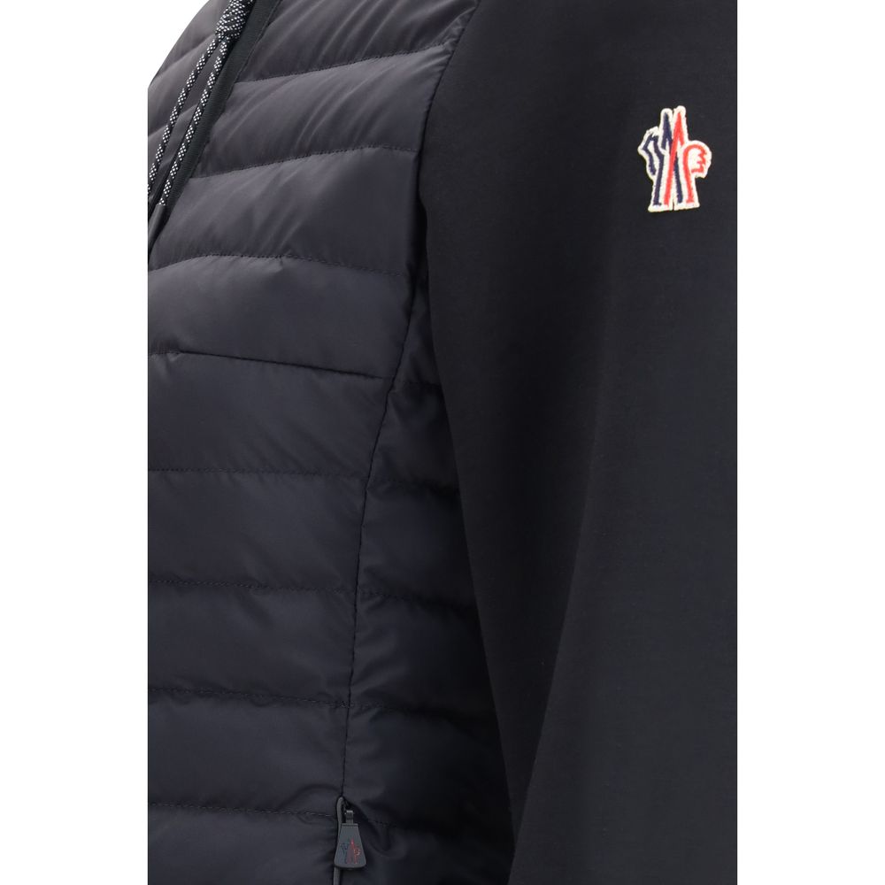 Moncler Grenoble Black Polyamide Full-Length Jacket | Regal Royce