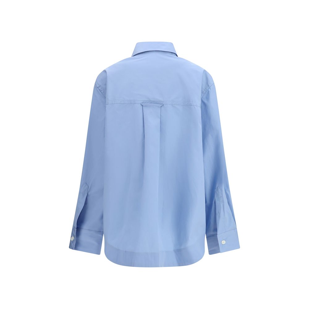 Ami Paris Blue Cotton Dress Shirt | Regal Royce