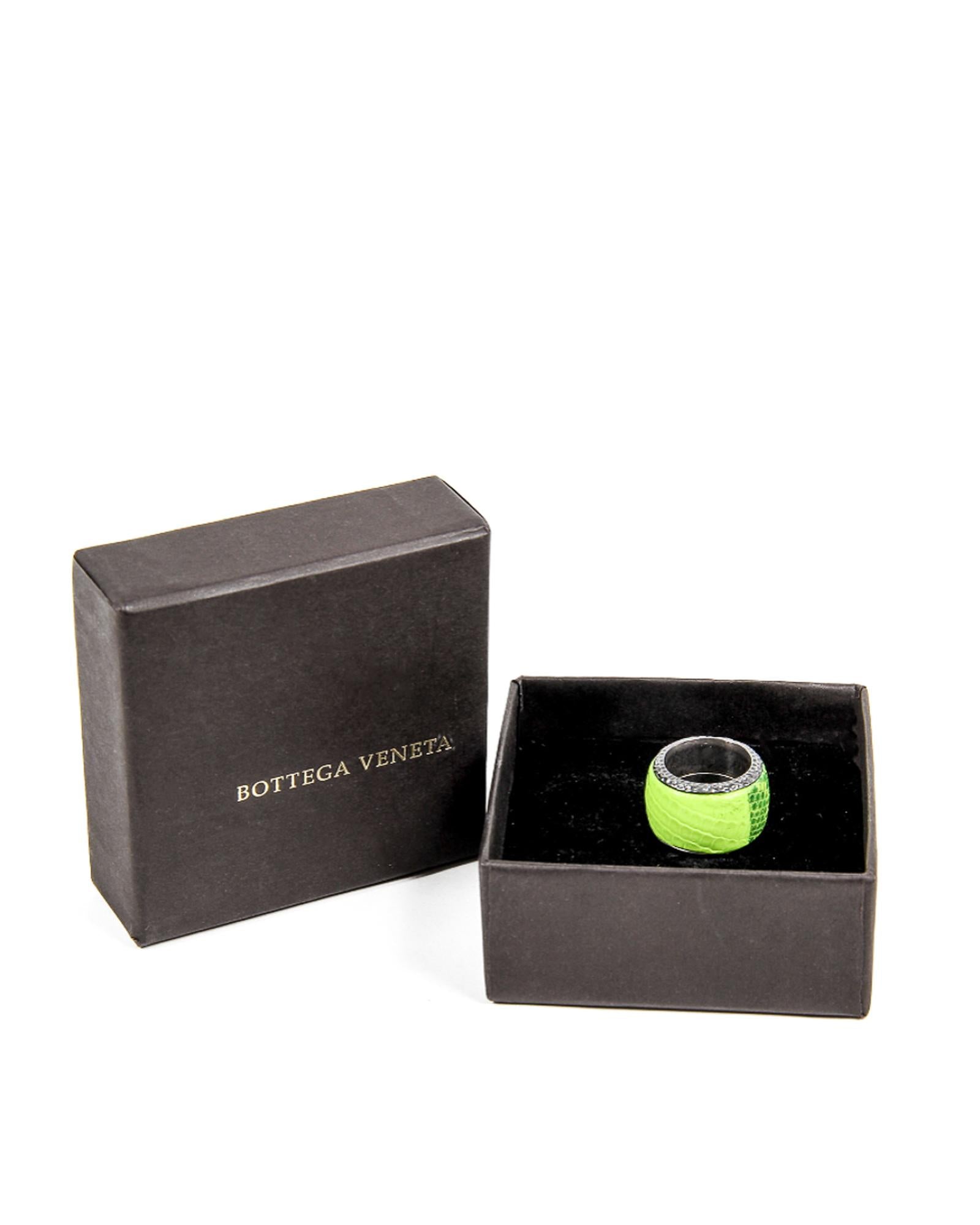 Bottega Veneta Bicolor Metal Ring | Regal Royce