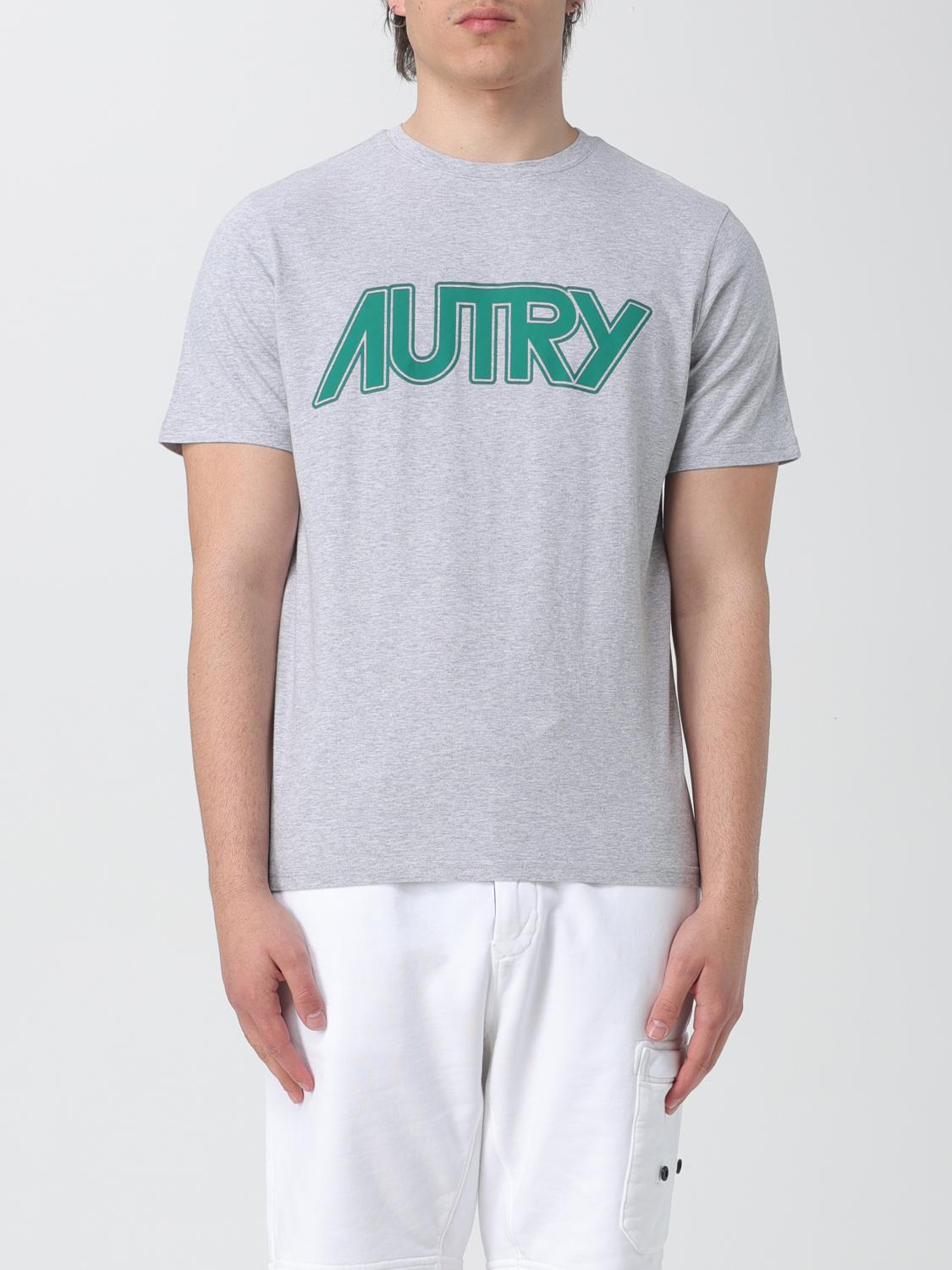 Autry Gray Cotton T-Shirt | Regal Royce