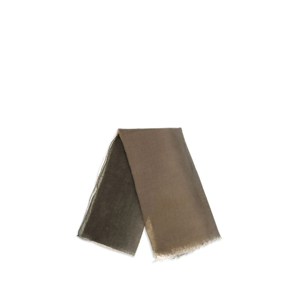 Mirror In The Sky Brown Cashmere Scarf | Regal Royce