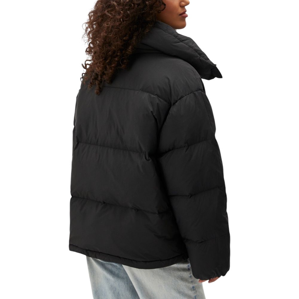 Calvin Klein Jeans Black Polyester Coat | Regal Royce