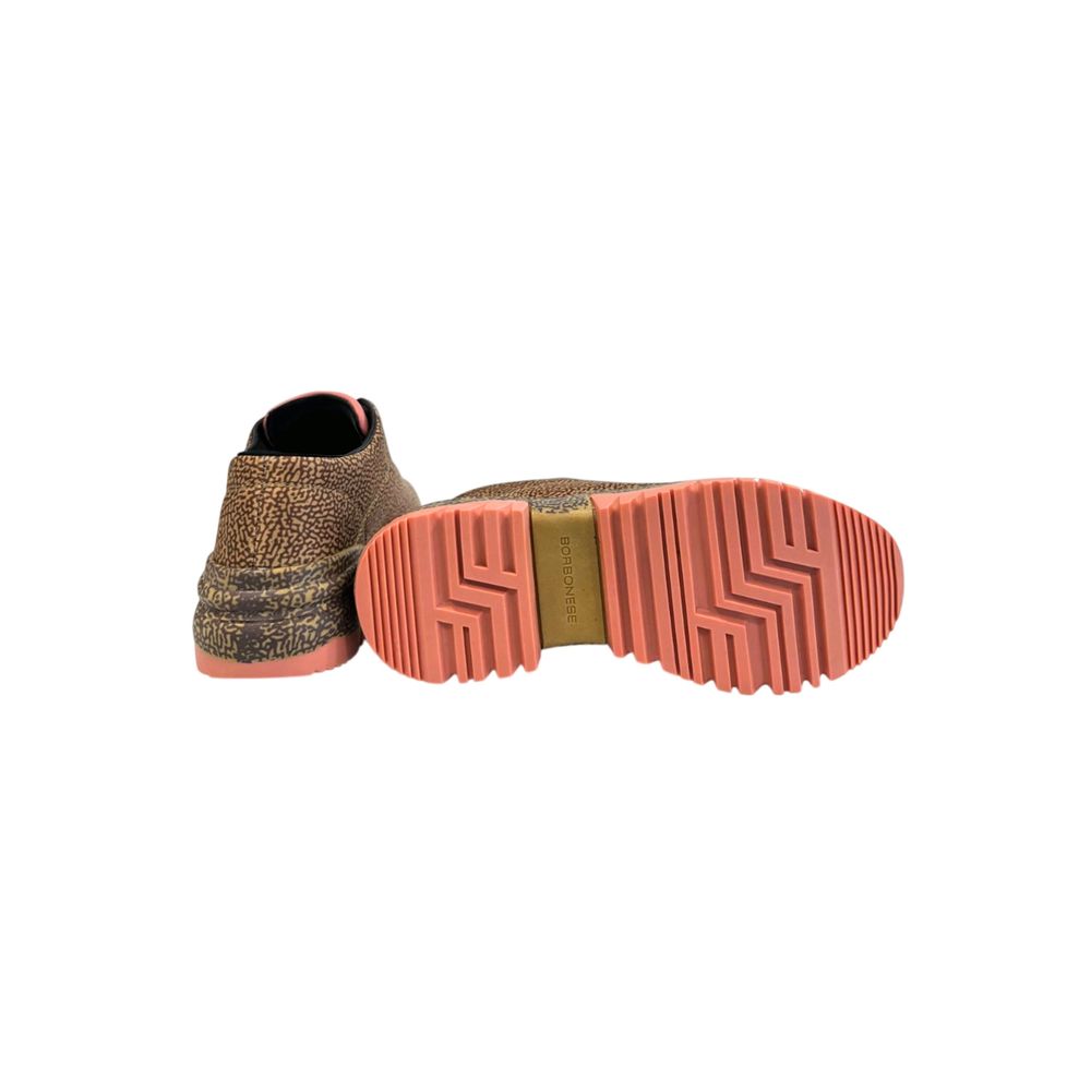 Borbonese Beige Leather Women's Sneaker | Regal Royce