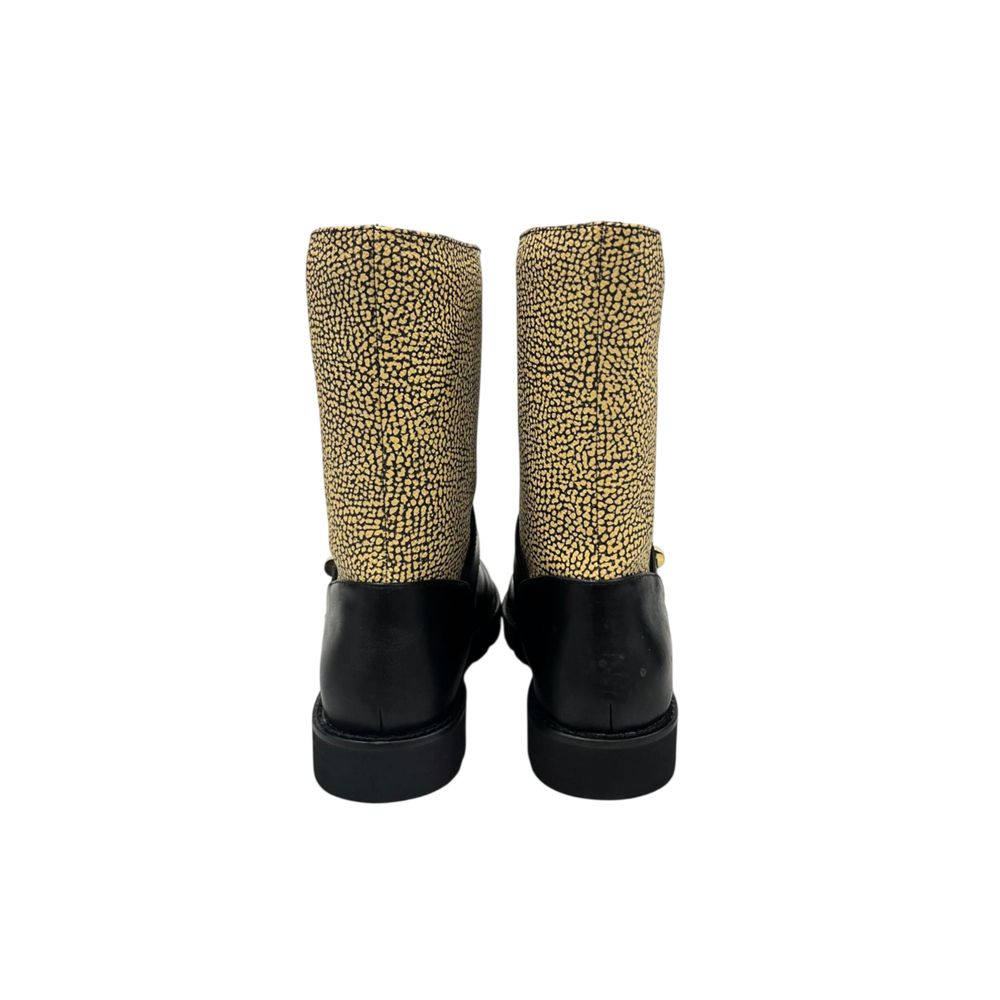 Borbonese Beige Leather Women Boot | Regal Royce