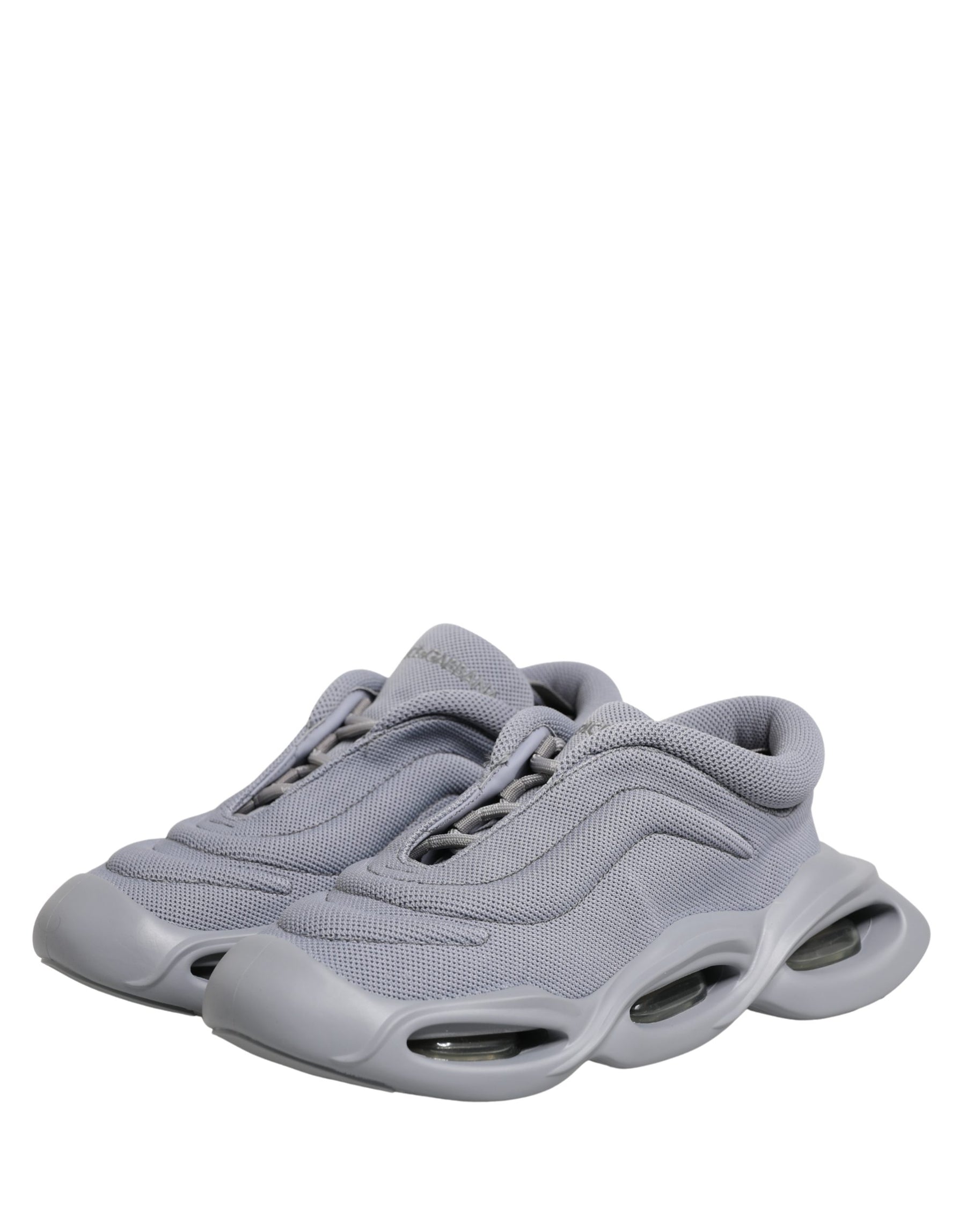 Dolce & Gabbana Gray Slip On Wave Low Top Sneakers | Regal Royce