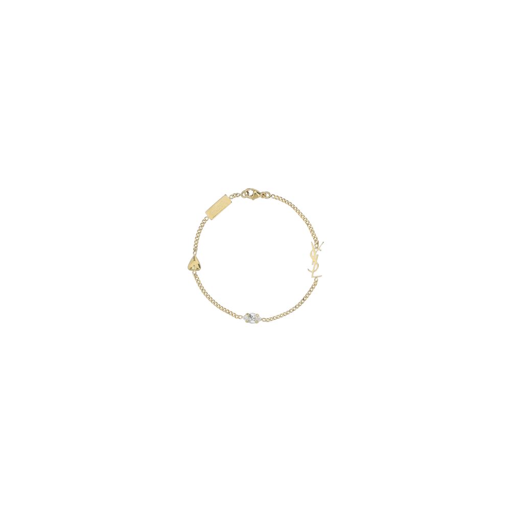 Saint Laurent Bicolor Brass Bracelet | Regal Royce
