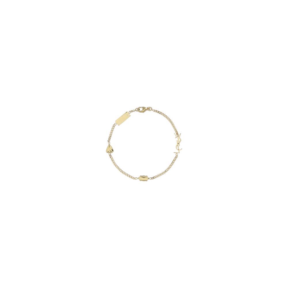 Saint Laurent Bicolor Brass Bracelet | Regal Royce