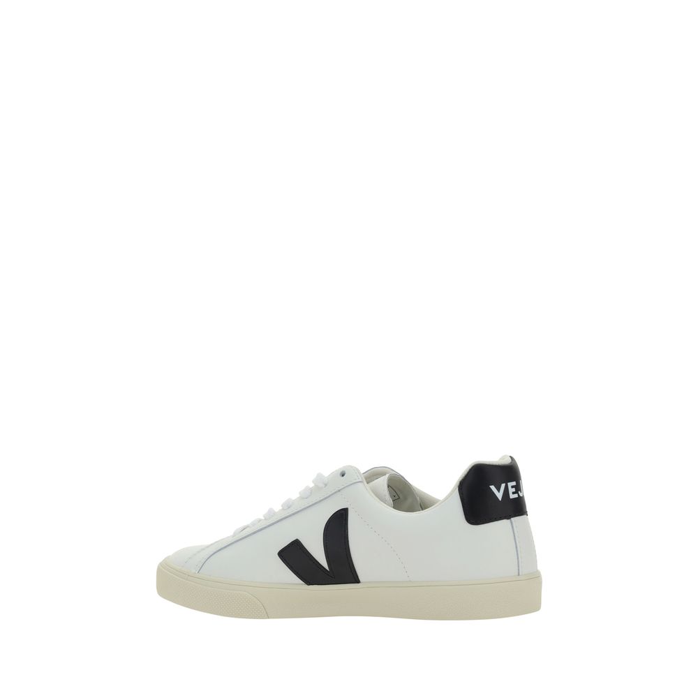 Veja White Calf Leather Bos Taurus Sneakers | Regal Royce
