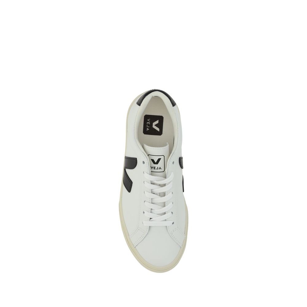 Veja White Calf Leather Bos Taurus Sneakers | Regal Royce