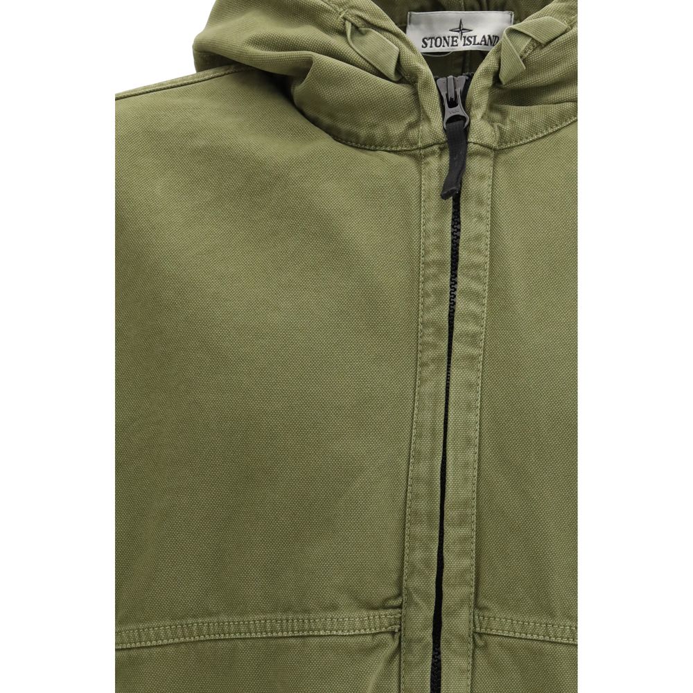 Stone Island Bicolor Cotton Shell Jacket | Regal Royce