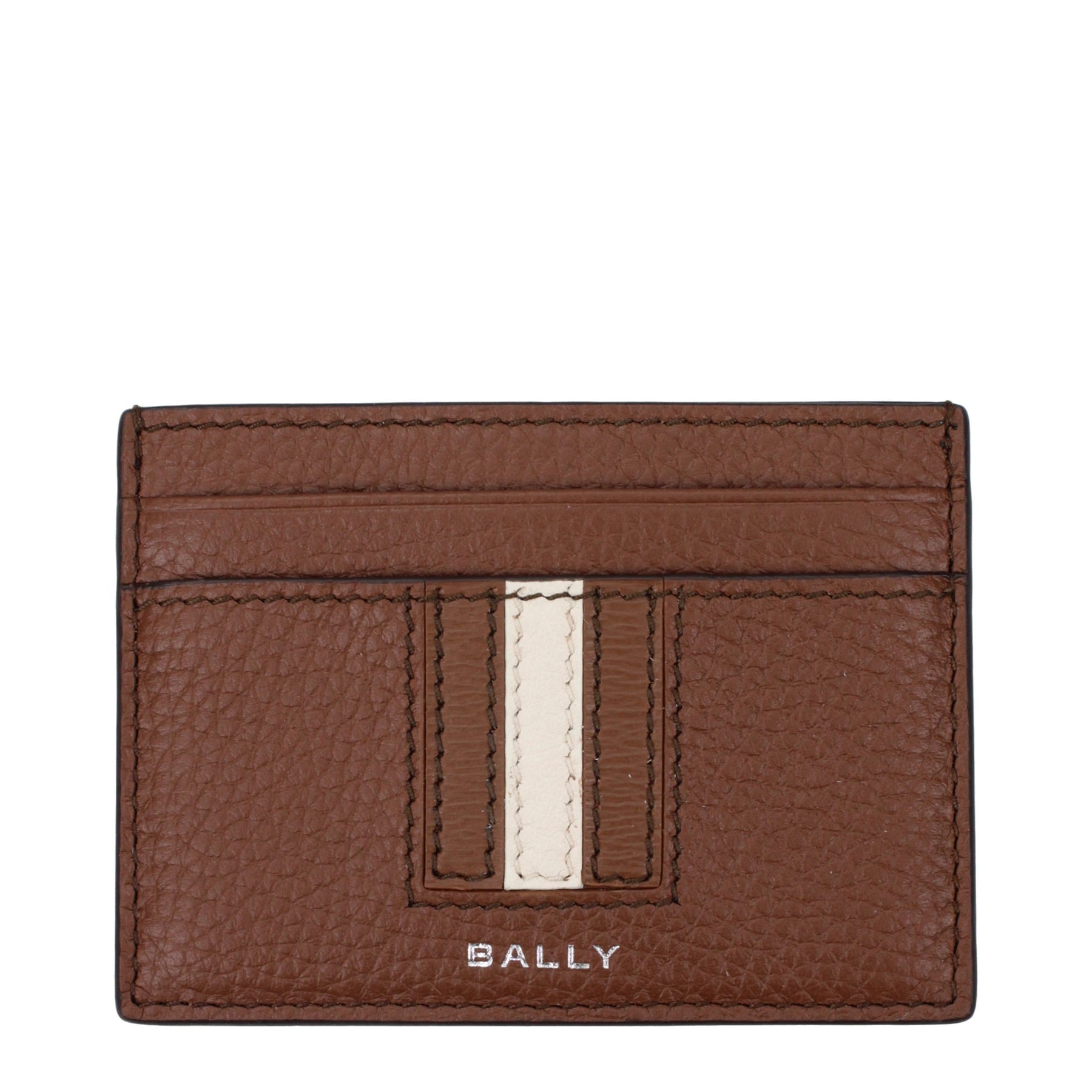 Bally Brown Leather Cardholder | Regal Royce