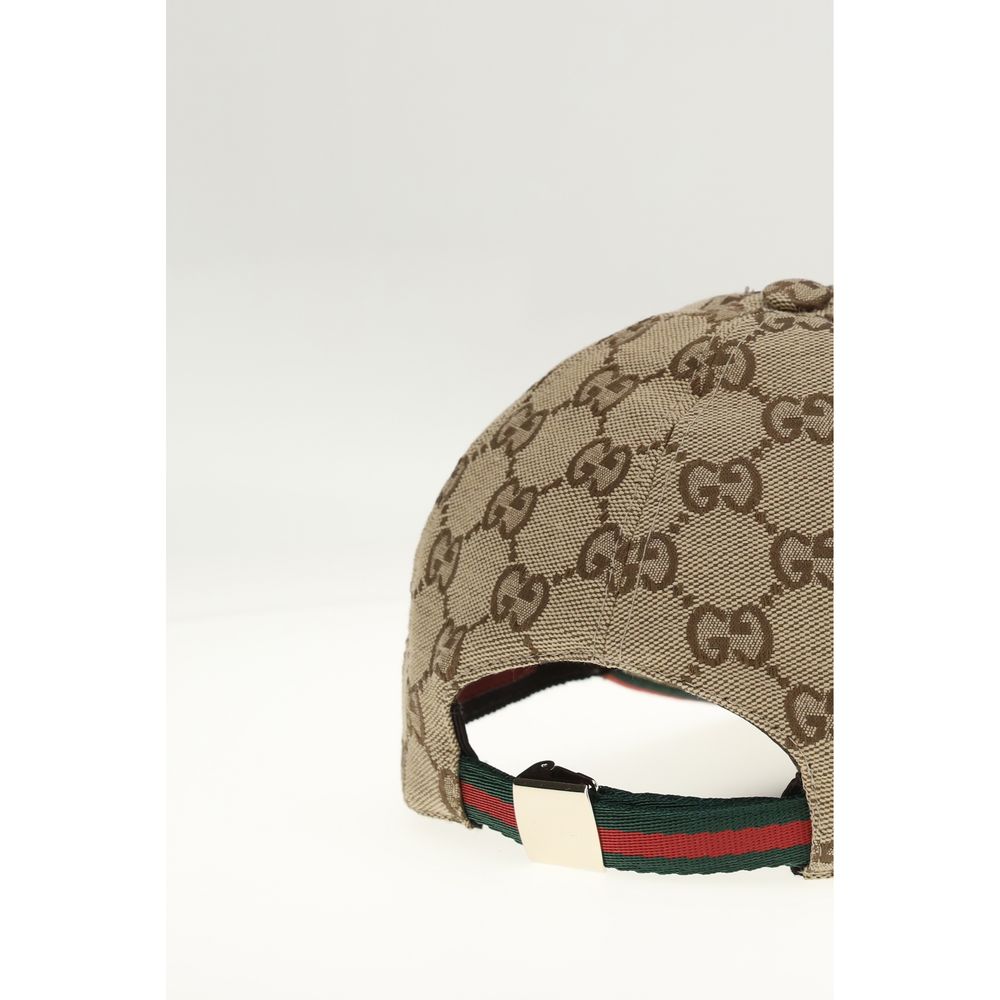 Gucci Brown Cotton Cap (Baseball Hat) | Regal Royce