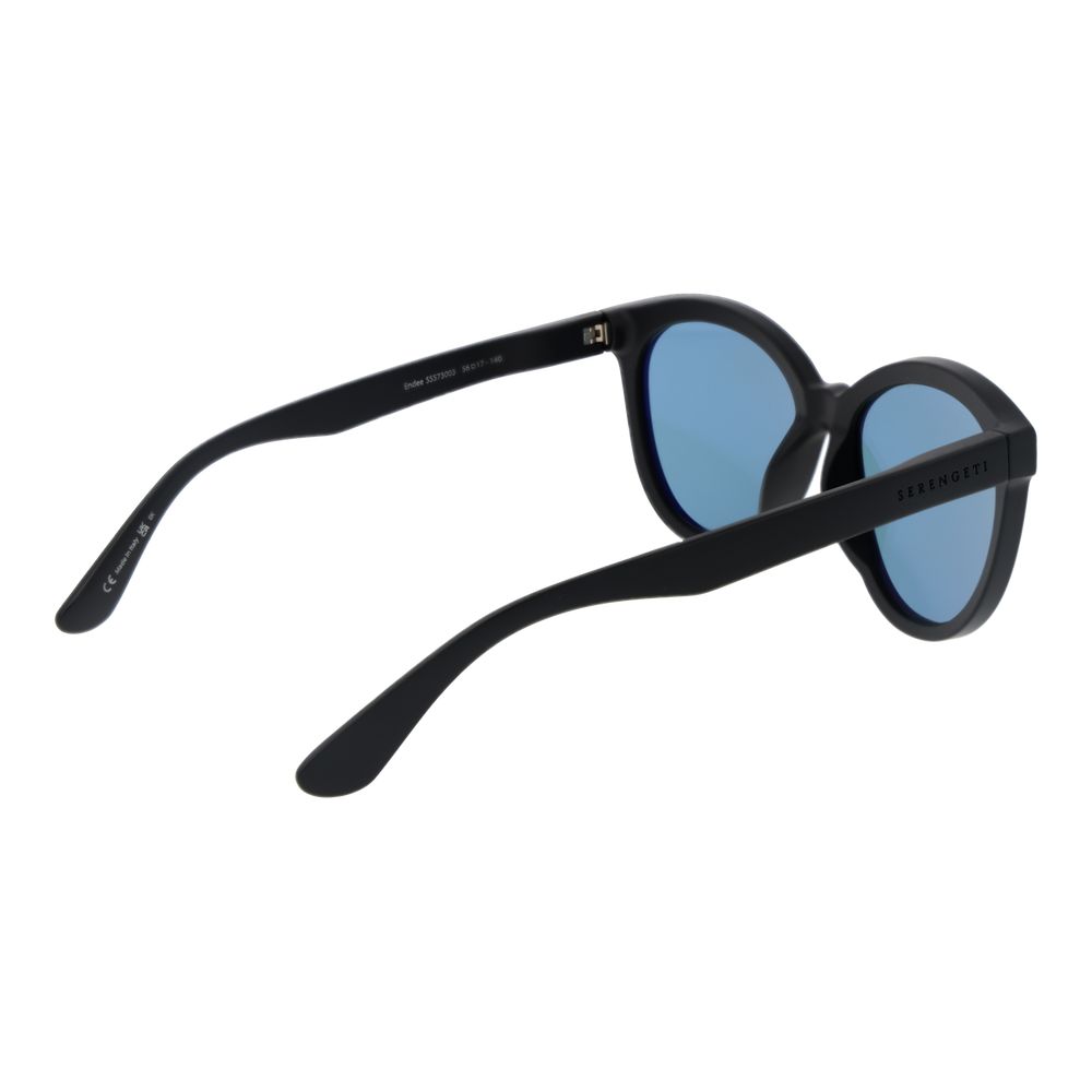 Serengeti Black Plastic Sunglasses | Regal Royce