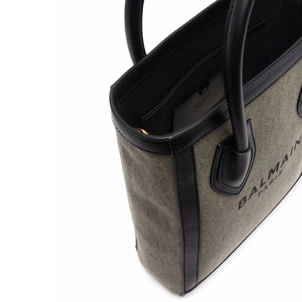 Balmain Bicolor Cotton Tote Bag | Regal Royce