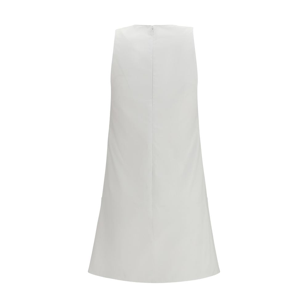 Courrèges White Cotton Casual Dress | Regal Royce