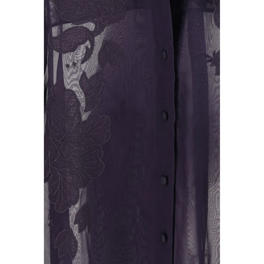 Forte_Forte Blue Viscose Blouse | Regal Royce