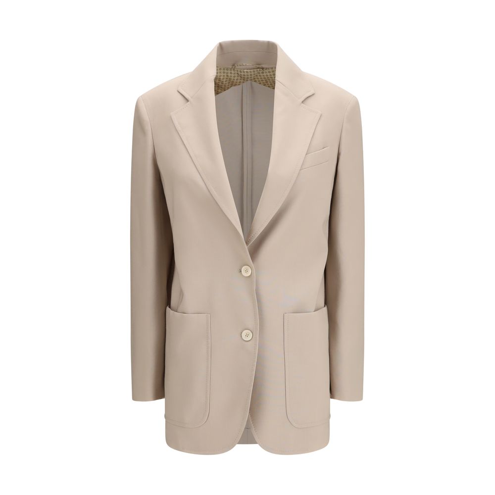 Max Mara Beige Wool Blazer | Regal Royce