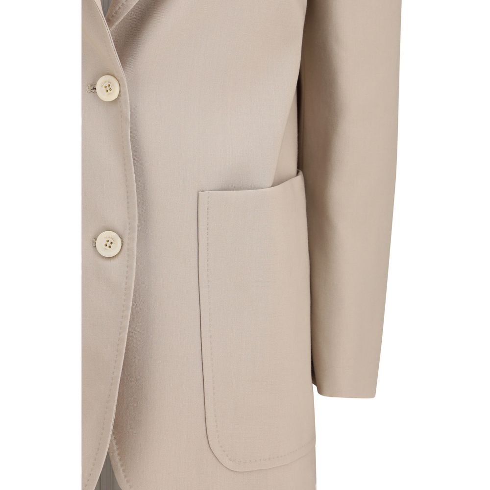Max Mara Beige Wool Blazer | Regal Royce