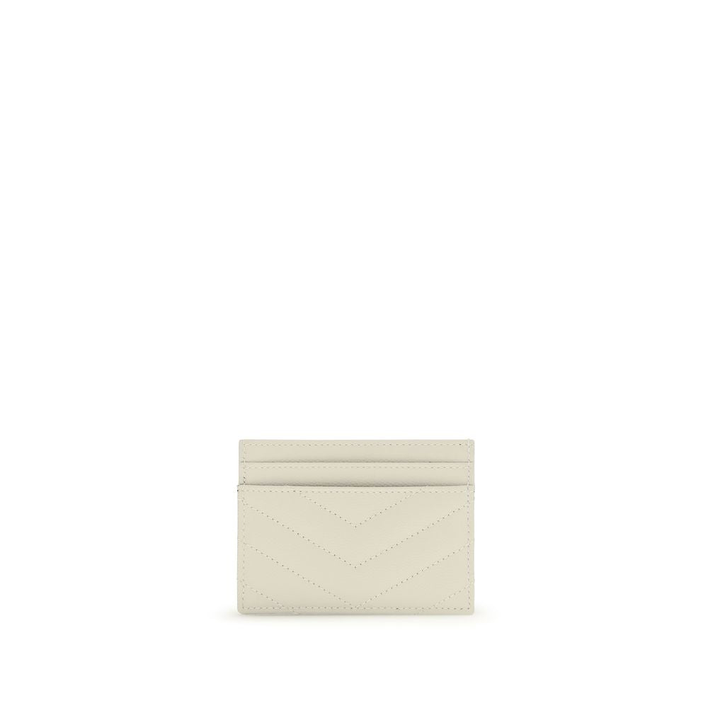 Saint Laurent Beige Calf Leather Bos Taurus Wallet | Regal Royce