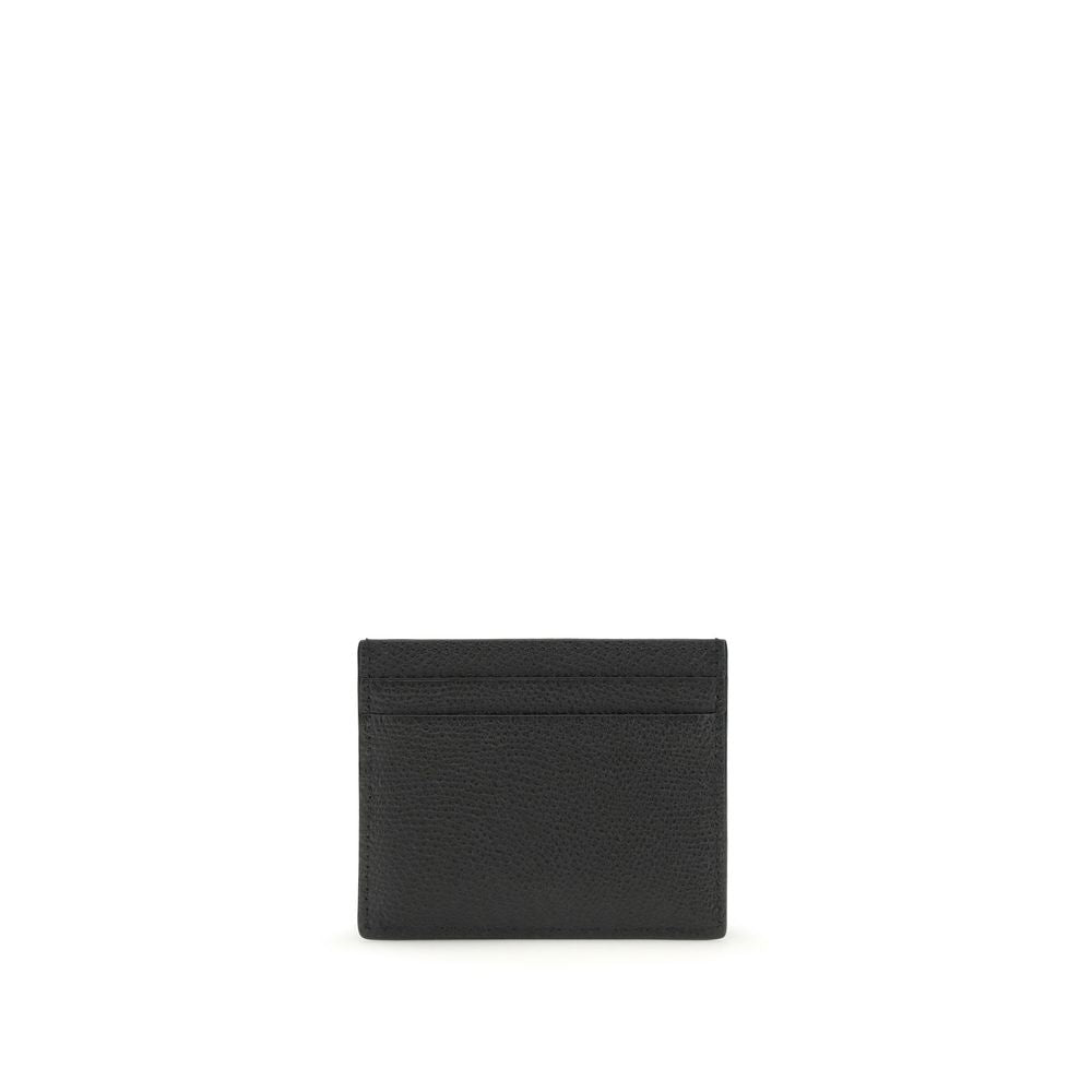 Valentino Garavani Black Calf Leather Bos Taurus Wallet | Regal Royce