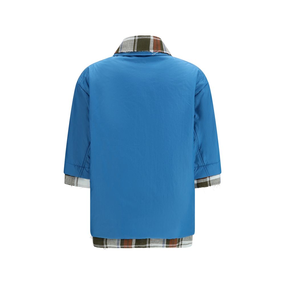 MARBELL Blue Polyamide Dress Shirt | Regal Royce