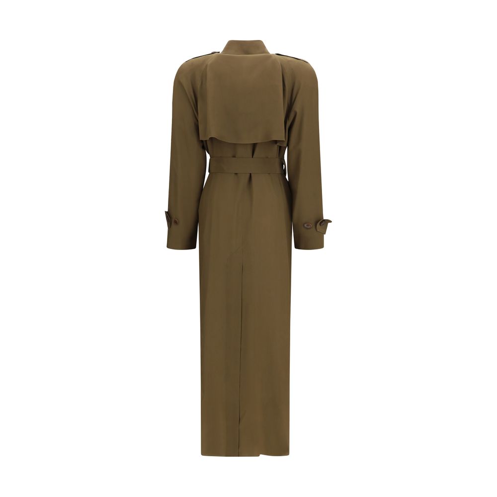 Petar Petrov Bicolor Silk Trench Coat | Regal Royce