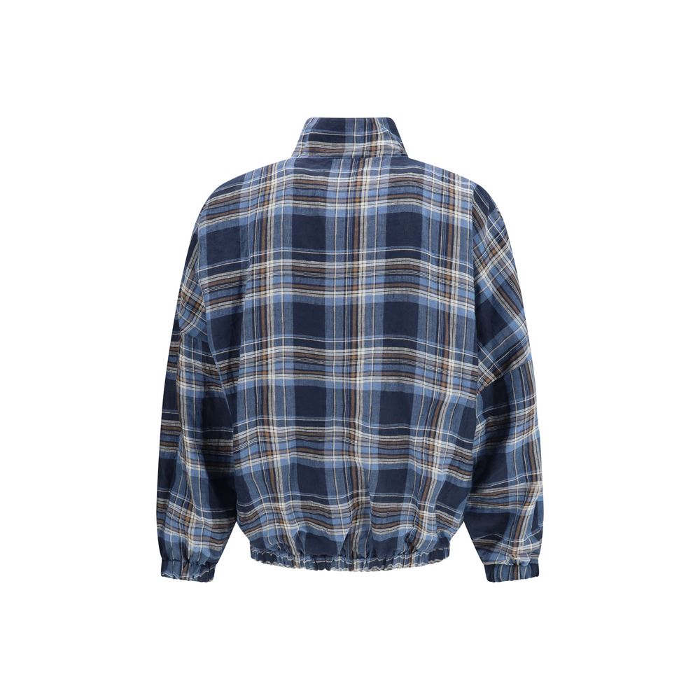 MARBELL Brown Polyamide Bomber | Regal Royce