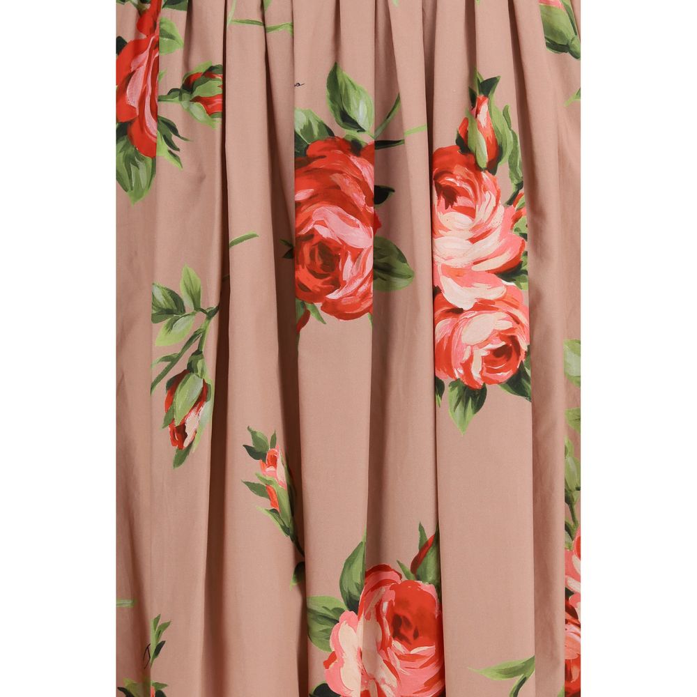 Dolce & Gabbana Multicolor Cotton Casual Dress | Regal Royce