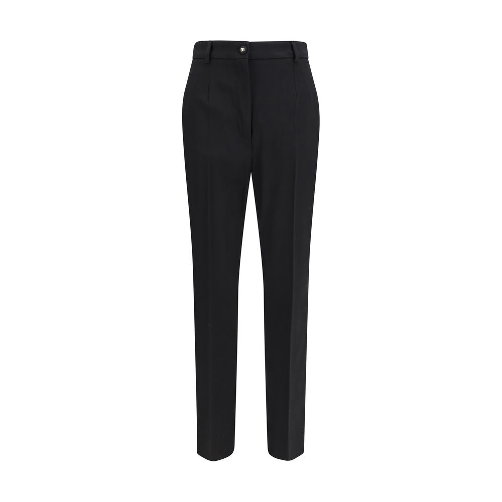 Dolce & Gabbana Black Wool Dress Pants | Regal Royce