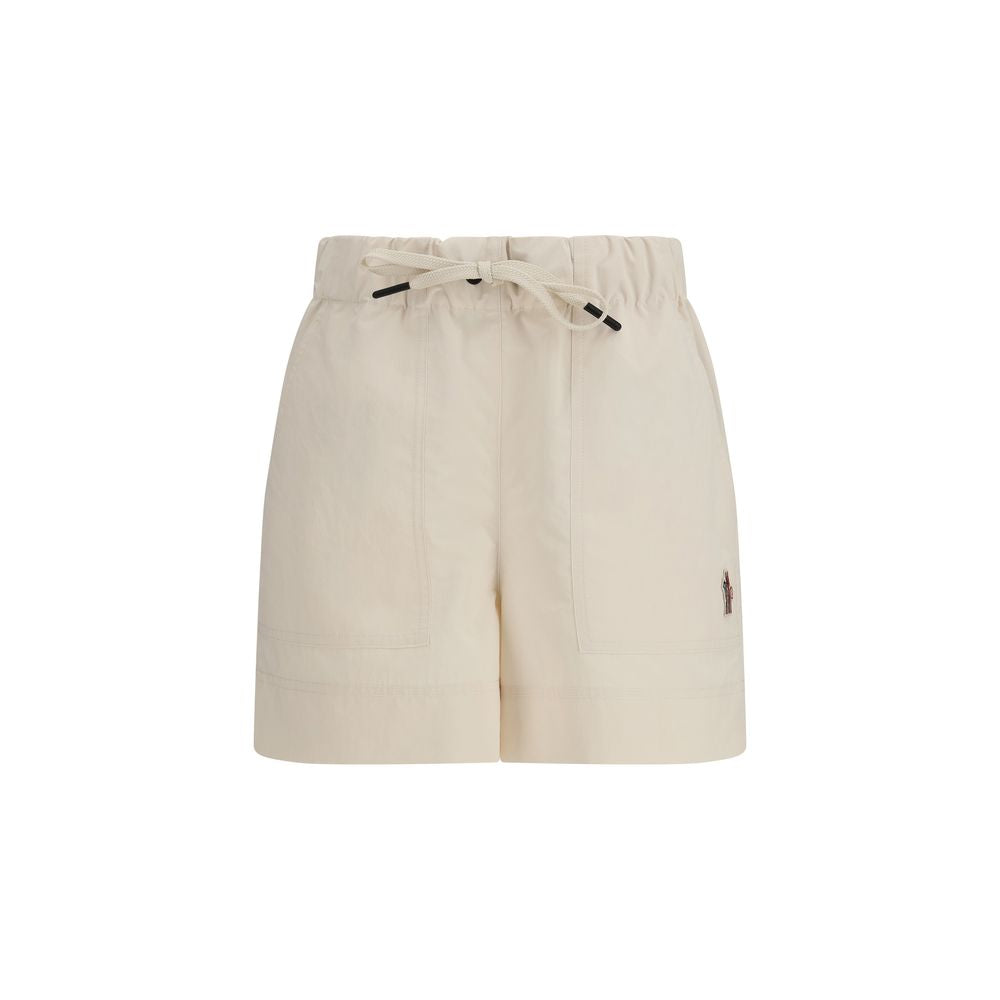 Moncler Grenoble Beige Polyester Bermuda Shorts | Regal Royce