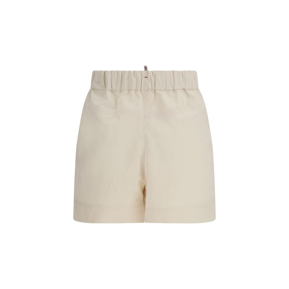 Moncler Grenoble Beige Polyester Bermuda Shorts | Regal Royce