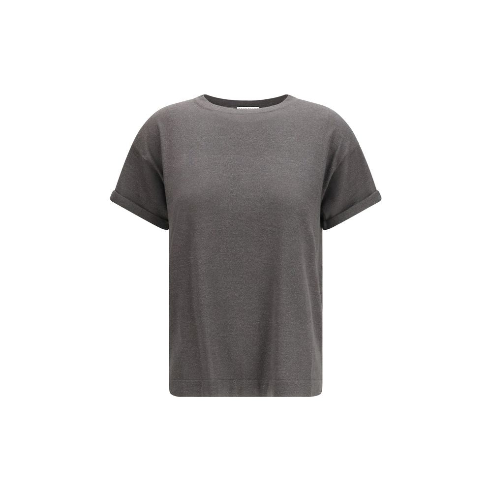 Brunello Cucinelli Gray Nylon T-Shirt | Regal Royce
