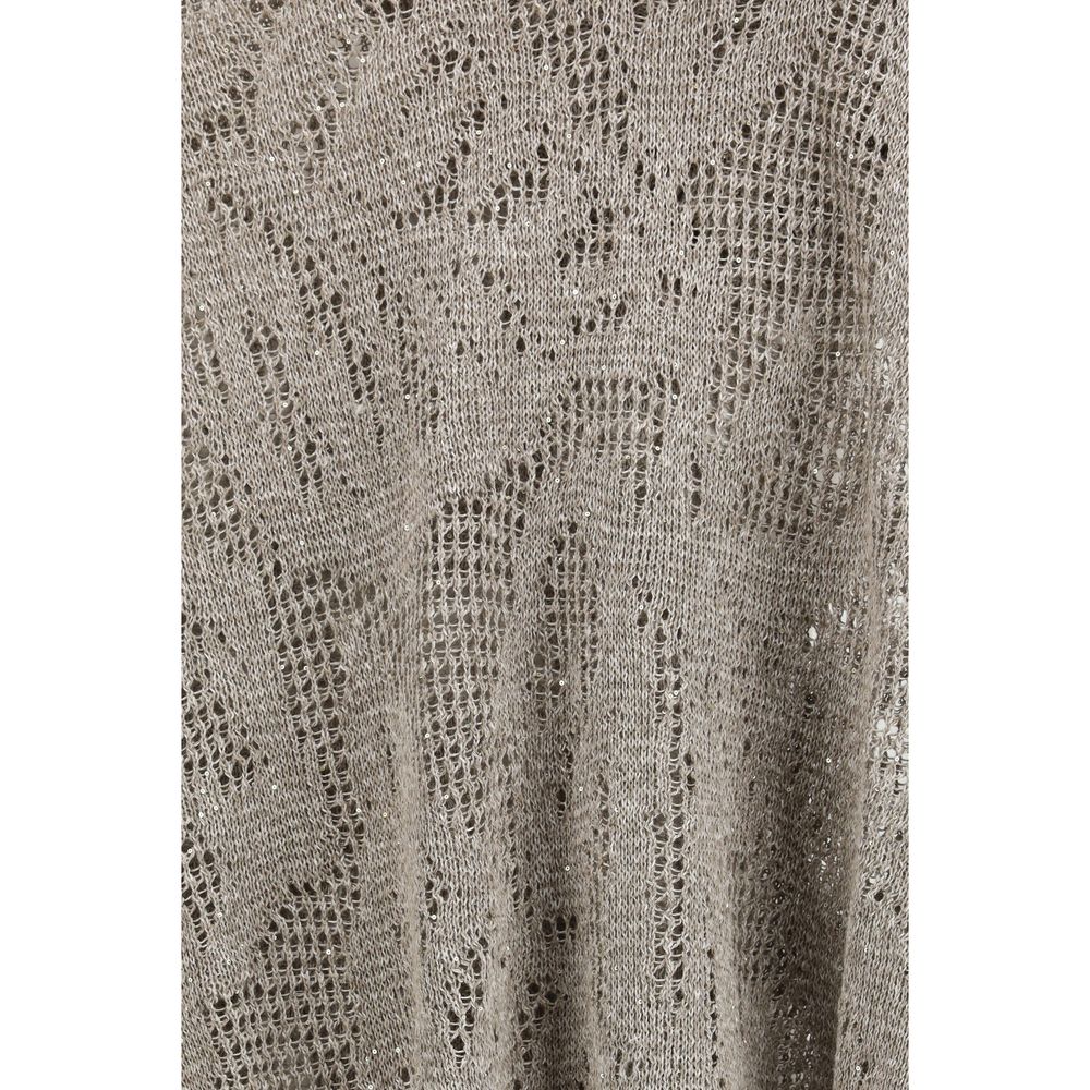 Brunello Cucinelli Beige Linen Hoodie | Regal Royce