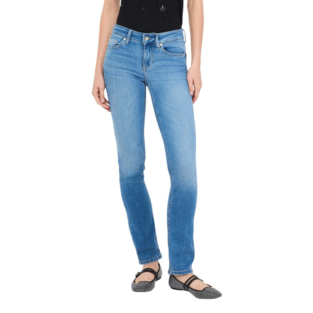 Liu Jo Light Blue Cotton Skinny Jeans | Regal Royce