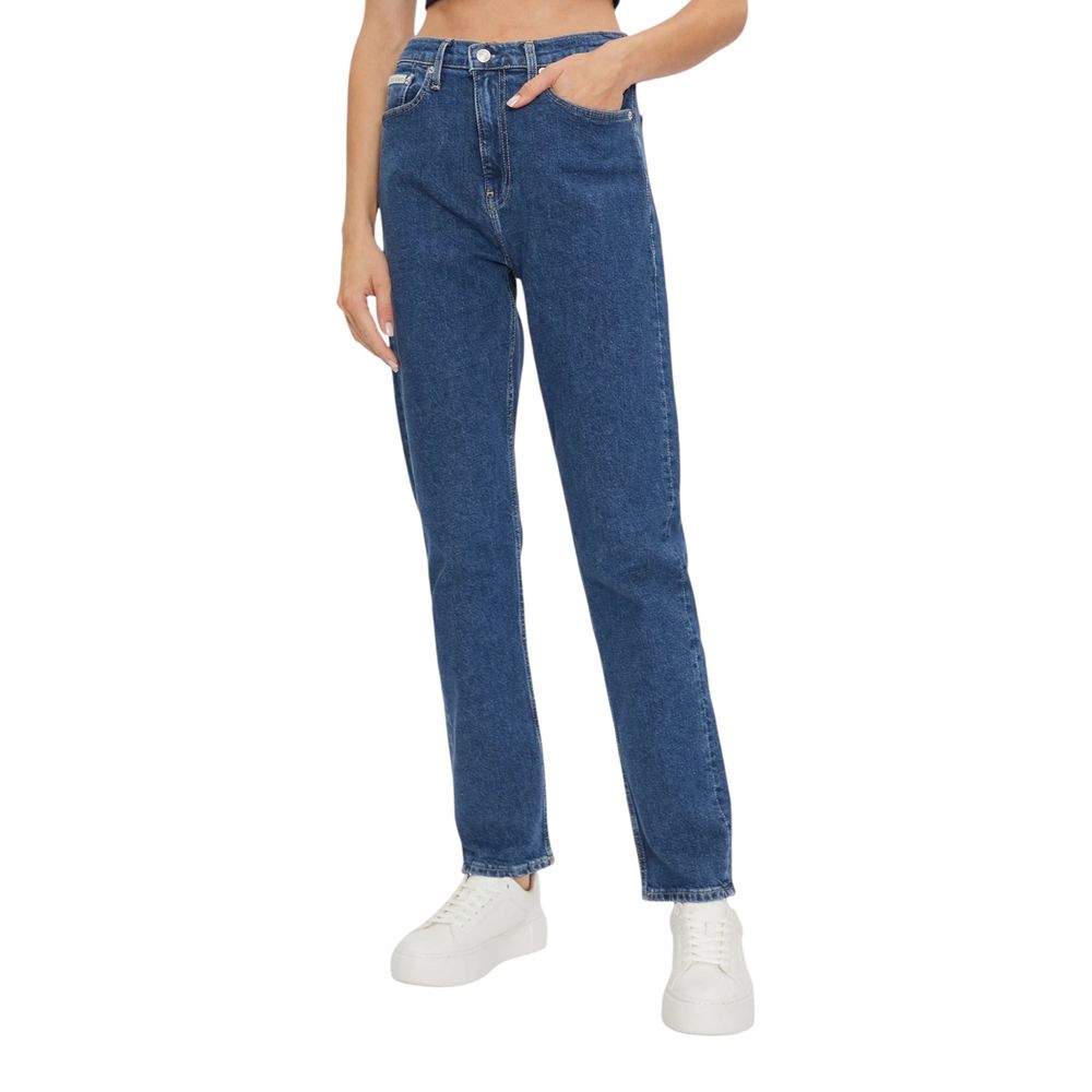 Calvin Klein Jeans Blue Cotton Skinny Jeans | Regal Royce