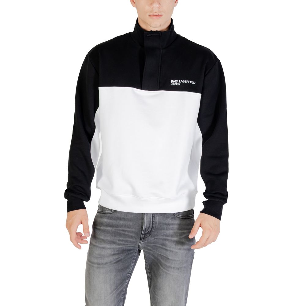 Karl Lagerfeld Black And White Horn Sweatshirt | Regal Royce